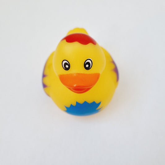 Splatter Rubber Duck / Car accessory / Dashboard Toy Decoration / Jeep Ducking