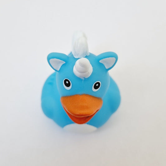 Blue Unicorn Rubber Duck / Car accessory / Dashboard Decoration / Jeep Ducking
