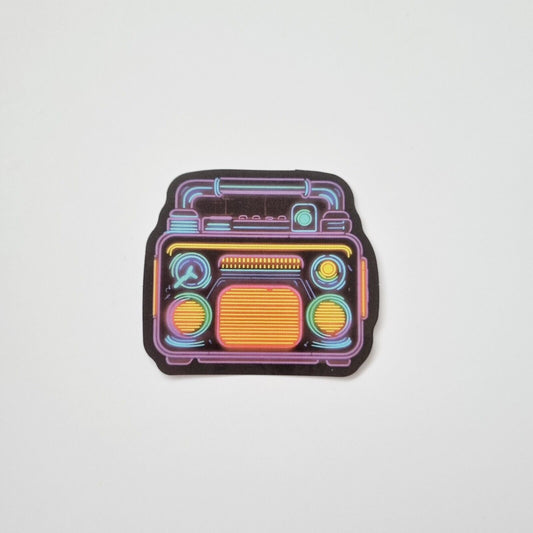 Stickers / Boom Box Radio / Guitar / Headphone / Music / Set of 3