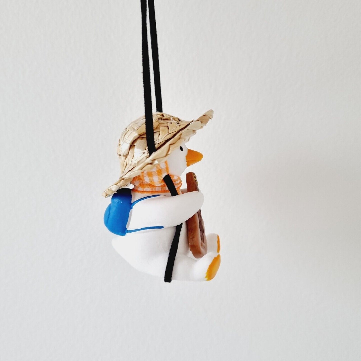 Cool Swing Duck, Guitar, Scarf, Straw Hat, Backpack / Car accessory