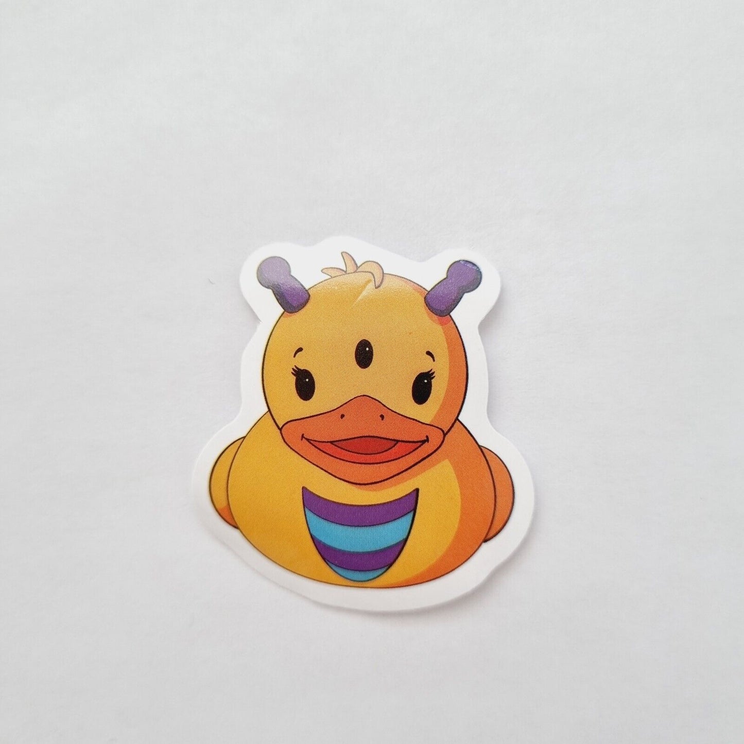 Duck Stickers / Pirate with a Hat / Caesar / Cute snail / Set of 3