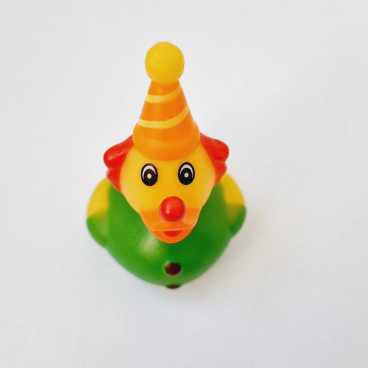 Circus Clown Rubber Duck / Car accessory / Dashboard Decoration / Jeep Ducking