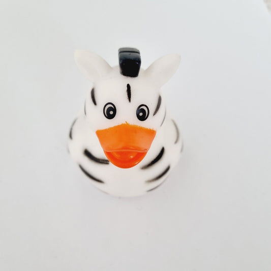 Zebra Rubber Duck / Car accessory / Dashboard Toy Decoration / Jeep Ducking