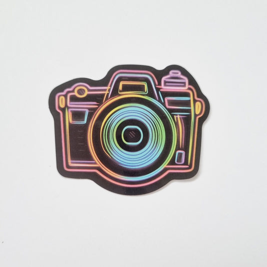 Stickers / Camera / Hat / Backpack / for Laptop, Bottle, Notepad / Set of 3