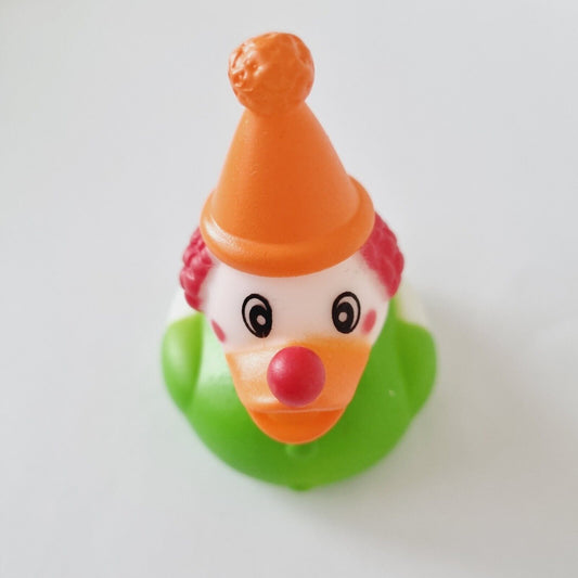 Clown Rubber Duck / Car accessory / Dashboard Toy Decoration / Jeep Ducking