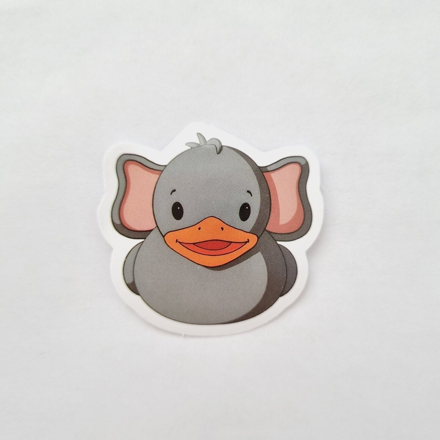 Duck Stickers / Big Elephant / Funny Snail / Prickly Cactus / Set of 3