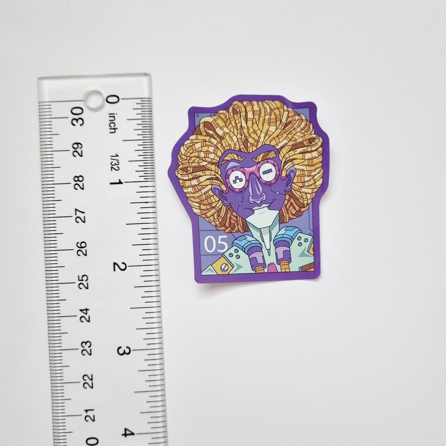 Sticker / Robot Man / Sticker for Laptop, Water Bottle, Notepad, Phone