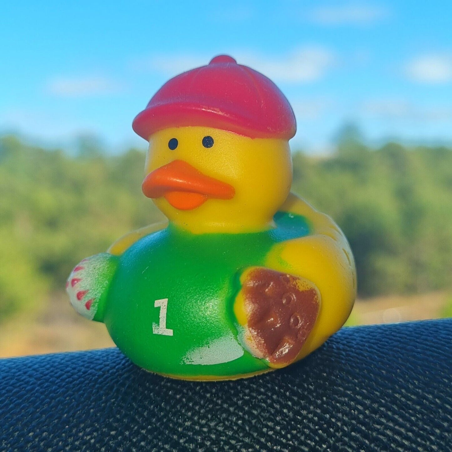 Baseball Rubber Duck