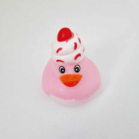 Ice Cream Rubber Duck / Car accessory / Toy dashboard decoration