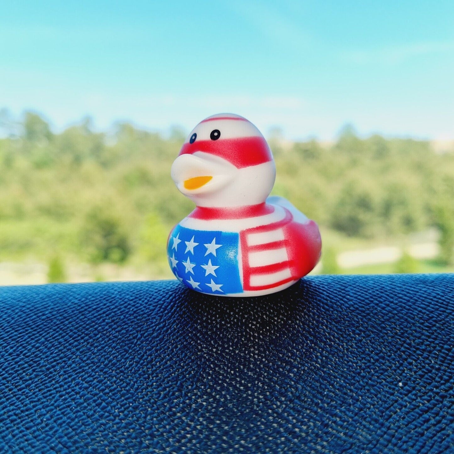 American Flag Rubber Duck / Car accessory / Dashboard Decoration / Jeep Ducking