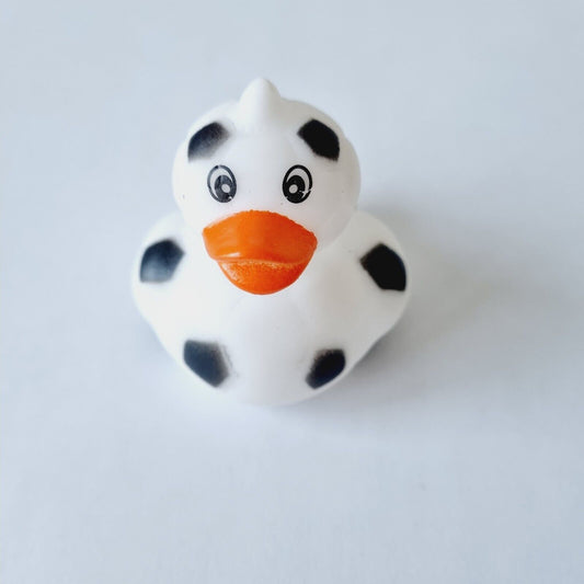 Soccer Rubber Duck / Car accessory / Dashboard Toy Decoration / Jeep Ducking