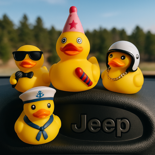 The Best Rubber Ducks for Your Jeep Dashboard