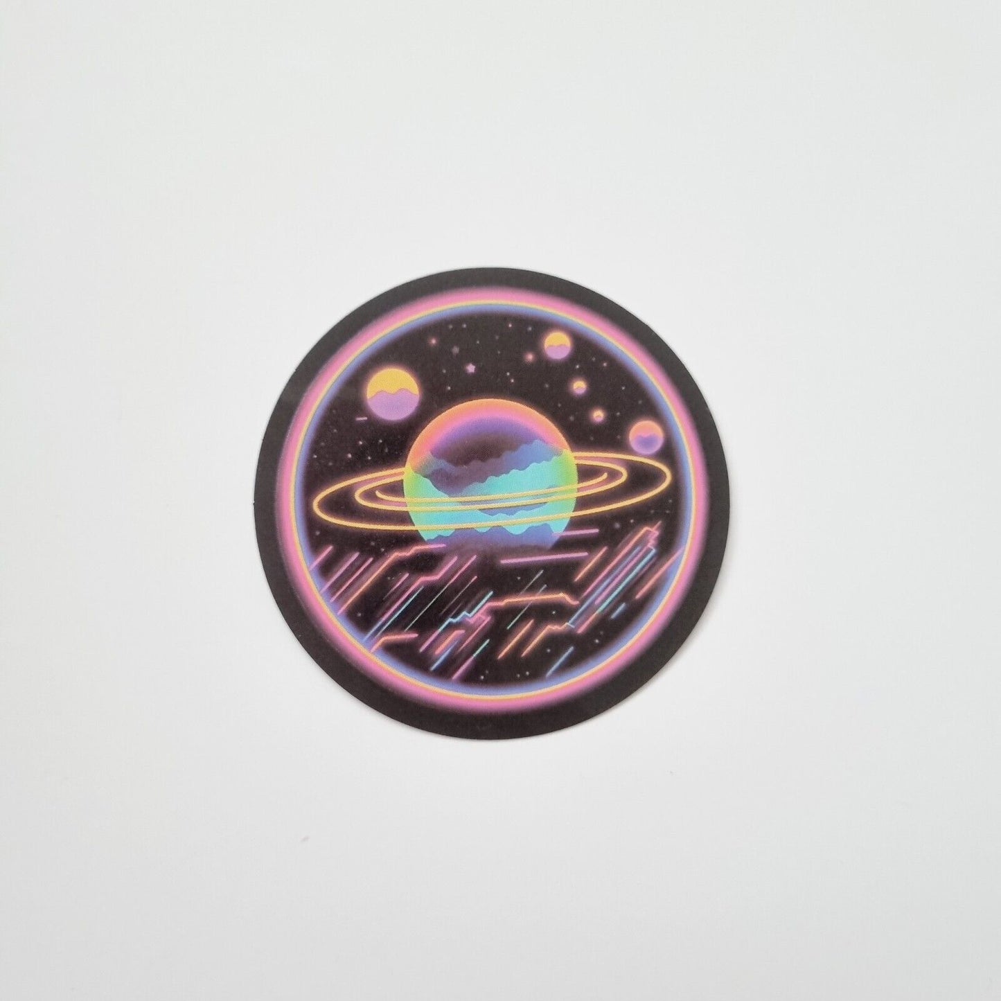 Stickers / Skeleton / Sword / Planets / for Laptop, Bottle, Notepad / Set of 3