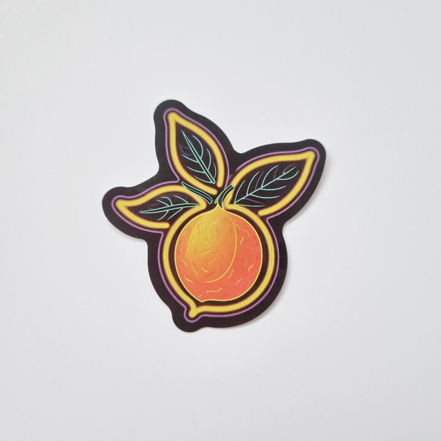 Stickers / Candy / Peach / Flower / for Laptop, Bottle, Notepad / Set of 3