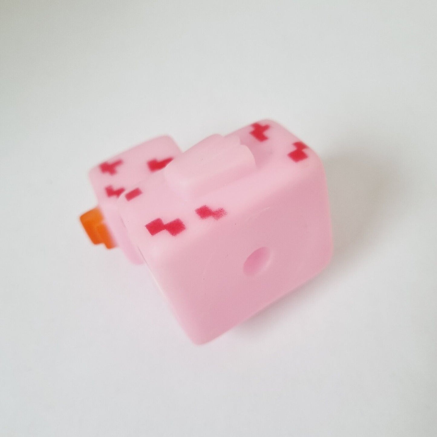 Pink Minecraft Rubber Duck