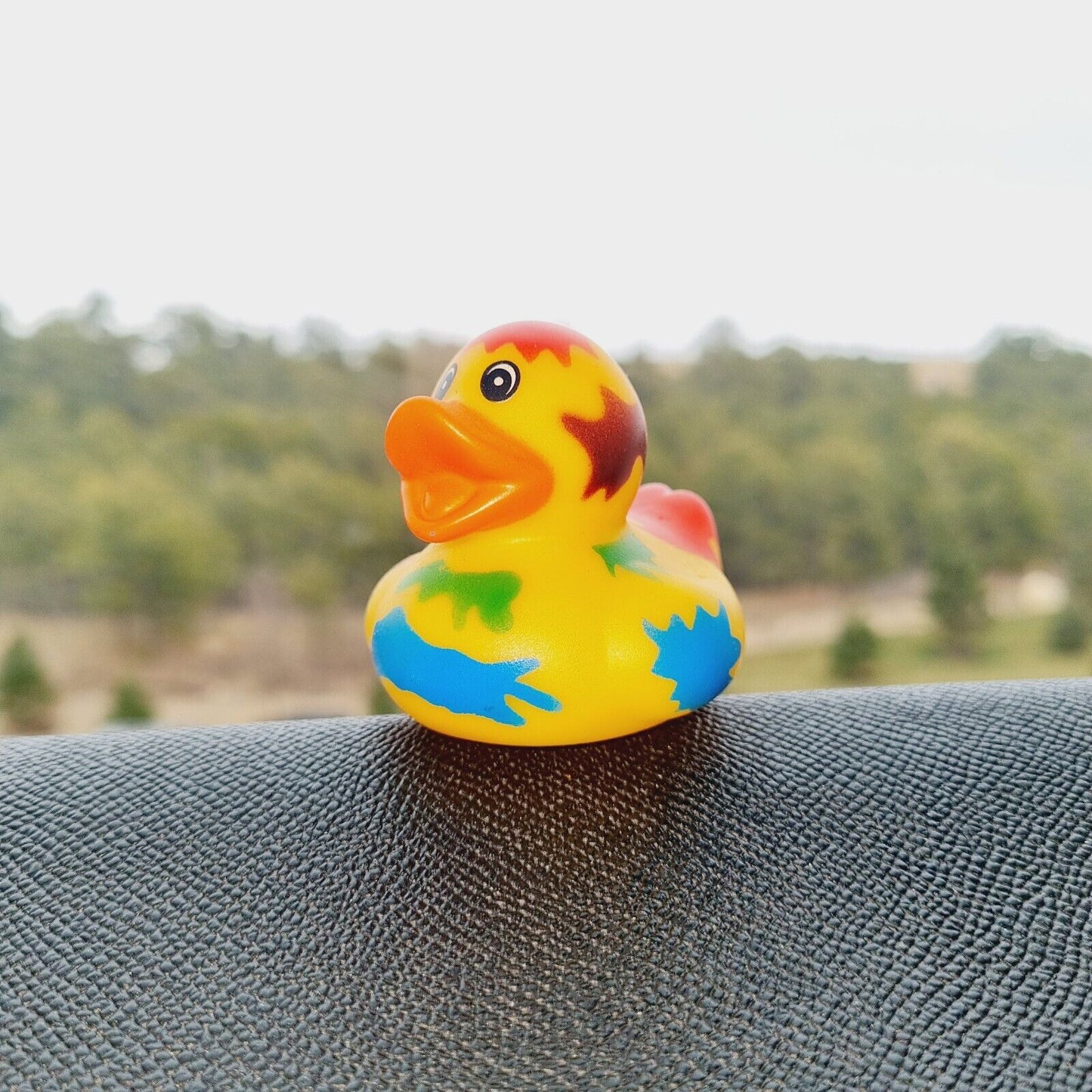 Colorful Rubber Duck / Car accessory / Dashboard Toy Decoration / Jeep Ducking