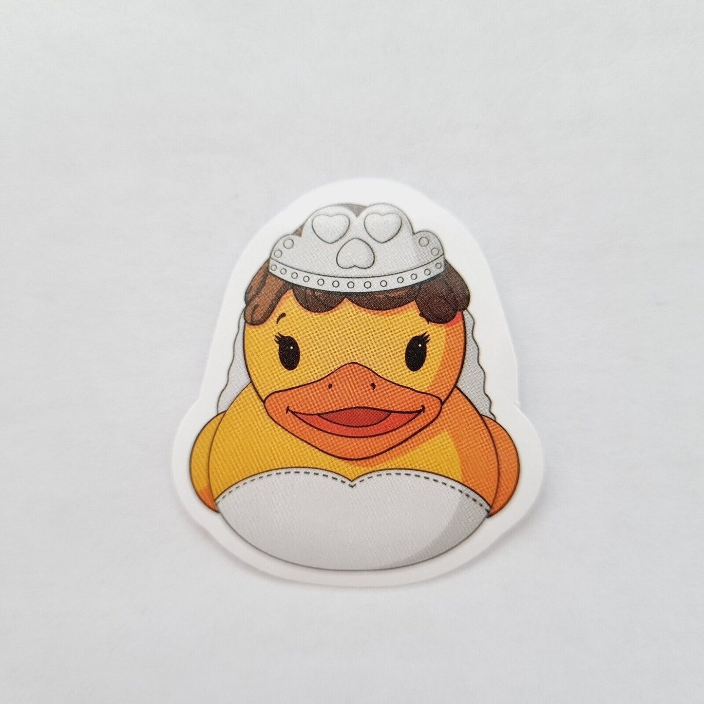 Duck Stickers / Nice Bride / Businessman / Friar / Set of 3