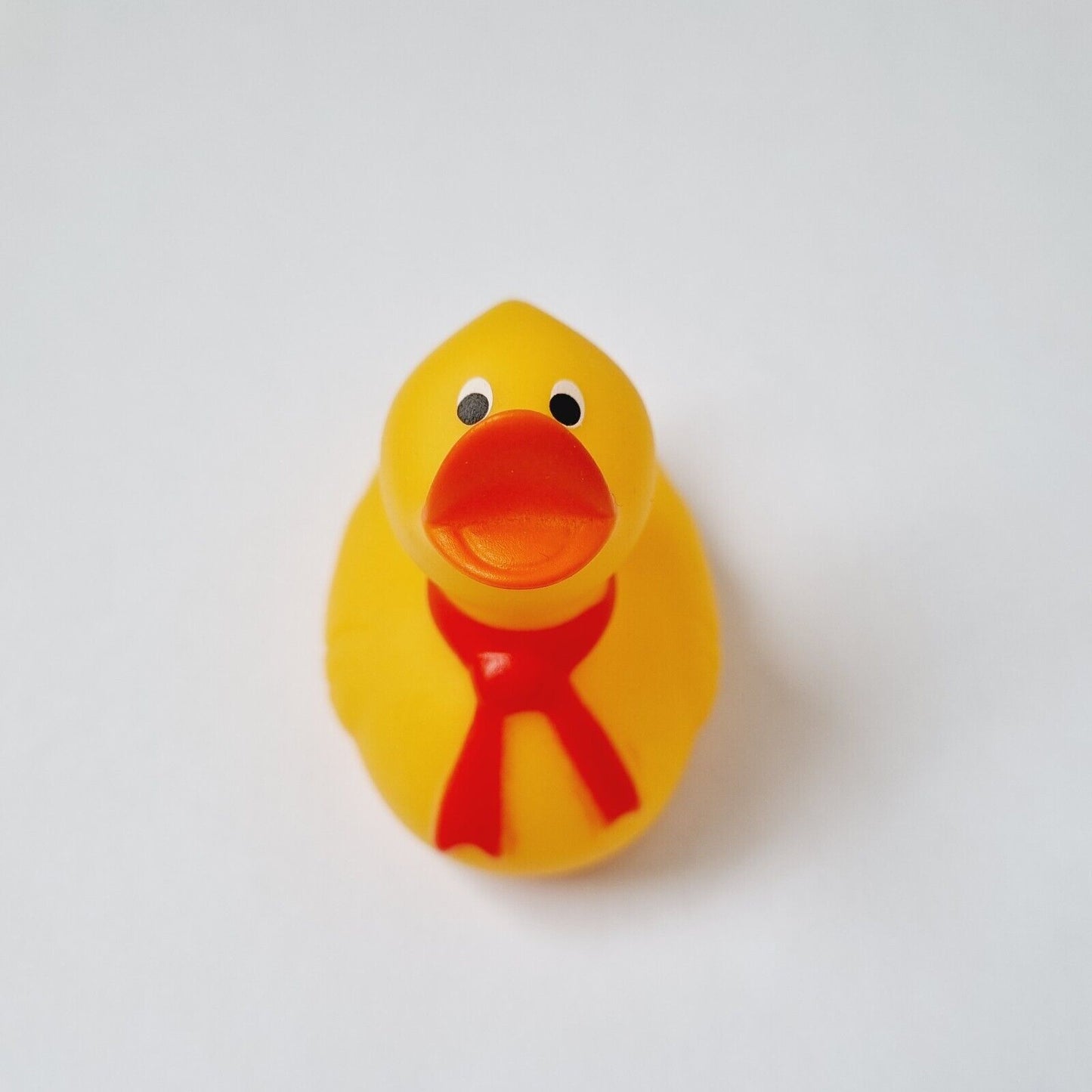Red Scarf Yellow Rubber Duck / Car accessory / Dashboard Toy / Jeep Ducking