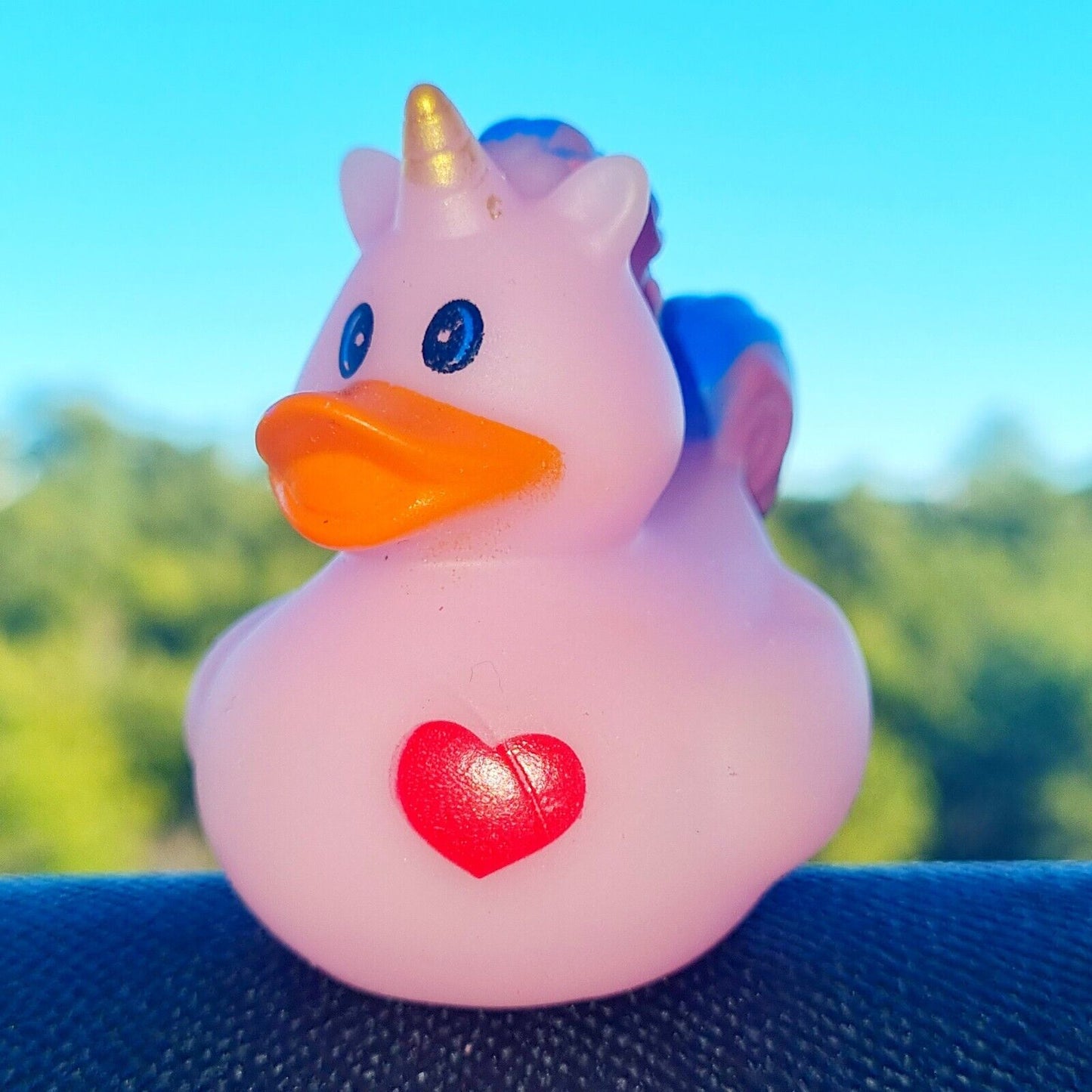 🦄🐥 Pink Unicorn Rubber Duck Jeep Ducking 🛻 Cute Jeep Wrangler Accessory