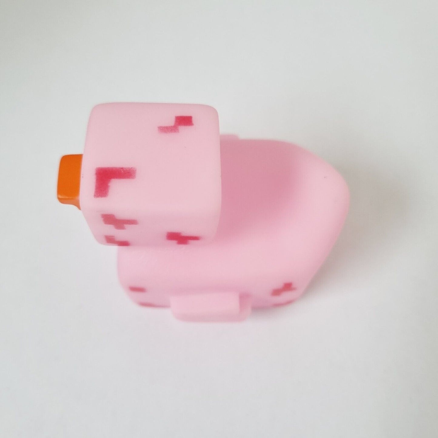 Pink Minecraft Rubber Duck