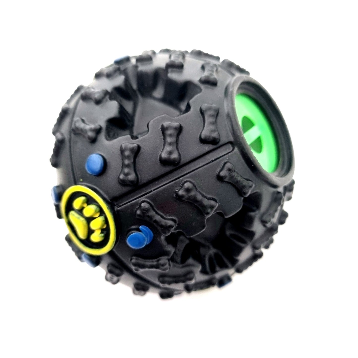 Tough Chew Ball Dog Toy with Treat Dispenser