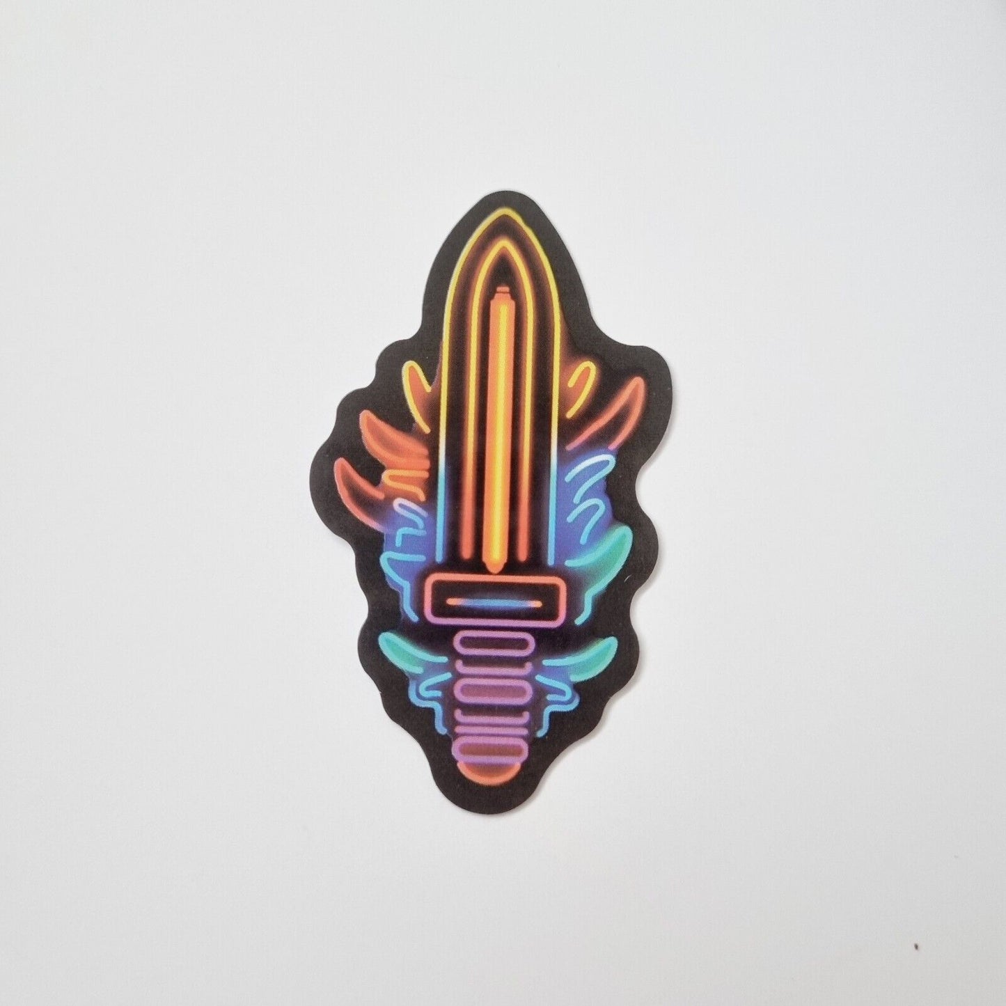 Stickers / Skeleton / Sword / Planets / for Laptop, Bottle, Notepad / Set of 3