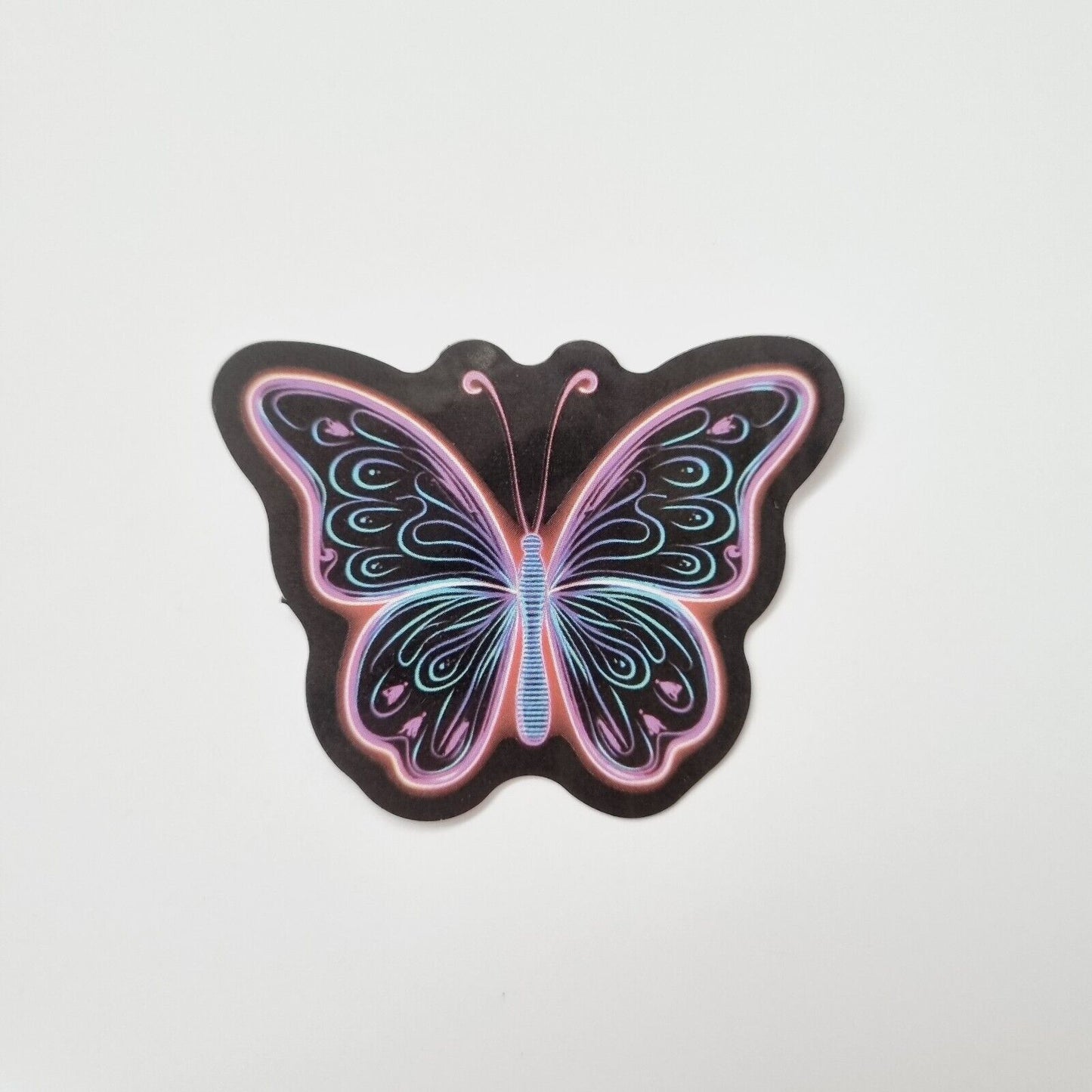 Stickers / Cat / Butterfly / Paw Print / for Laptop, Bottle, Notepad / Set of 3