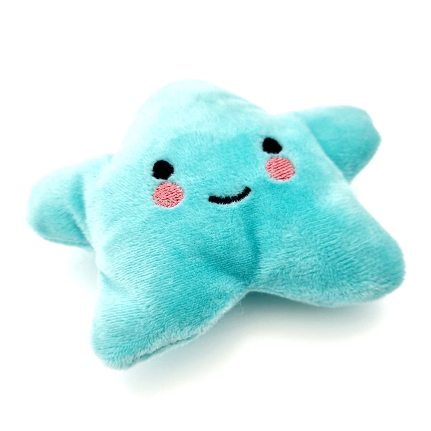 Smiling Star Plush Pet Toy Cute & Soft Squeaky Companion