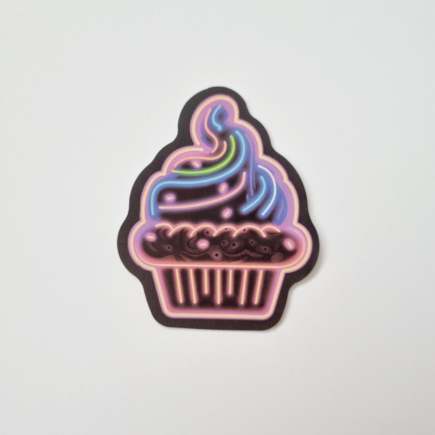 Stickers / Cupcake / Apple / Umbrella / for Laptop, Bottle, Notepad / Set of 3