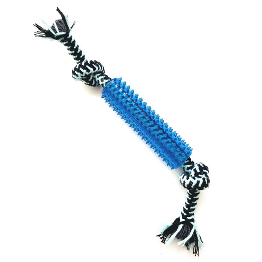 Spiky Chew Stick with Rope Ends