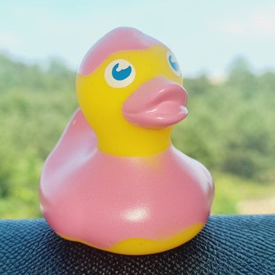 🐥🩷 Pink & Yellow Two-Tone Rubber Duck Jeep Ducking 🛻 Jeep Wrangler Accessory