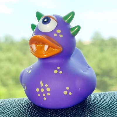 👁🐥 Purple Cyclops Monster Rubber Duck Jeep Ducking 🛻 Jeep Wrangler Accessory