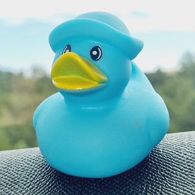 🧢🦆 Blue Hat Rubber Duck Jeep Ducking 🛻 Jeep Wrangler Accessory