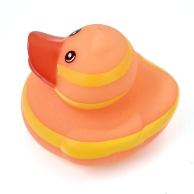🍑🐥 Peach & Yellow Striped Rubber Duck Jeep Ducking 🛻 Jeep Wrangler Accessory