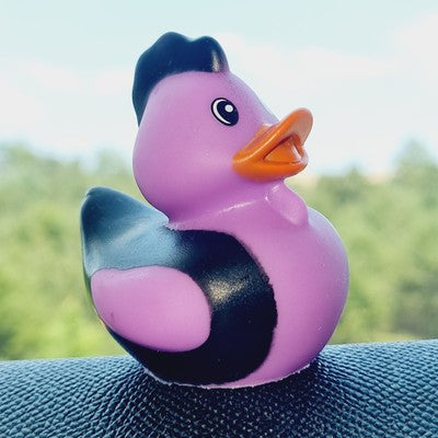 🐓🐥 Purple Rooster Rubber Duck Jeep Ducking 🛻 Jeep Wrangler Accessory