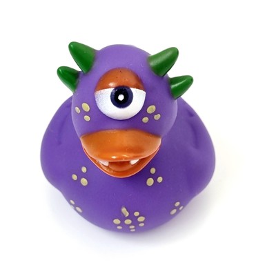 👁🐥 Purple Cyclops Monster Rubber Duck Jeep Ducking 🛻 Jeep Wrangler Accessory