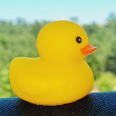 💛🦆 Classic Yellow Rubber Duck Jeep Ducking 🛻 Jeep Wrangler Accessory