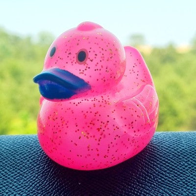 🩷🐥 Glitter Pink Rubber Duck Jeep Ducking 🛻 Jeep Wrangler Accessory
