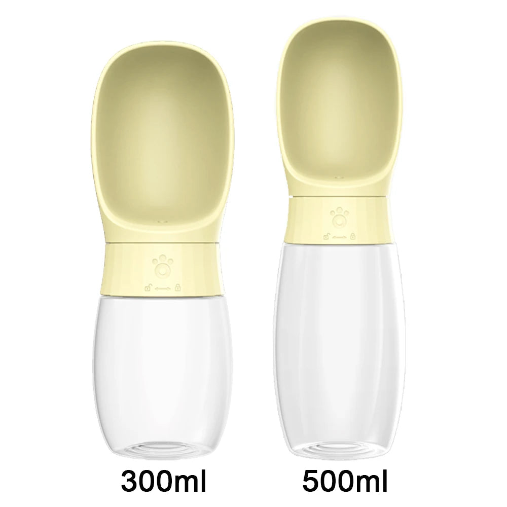 Dog Water Bottle For Pet Dog Cats Feeder Bowls Outdoor Hiking Portable Puppy Drinking Container Golden Retriever Chihuahua Pug